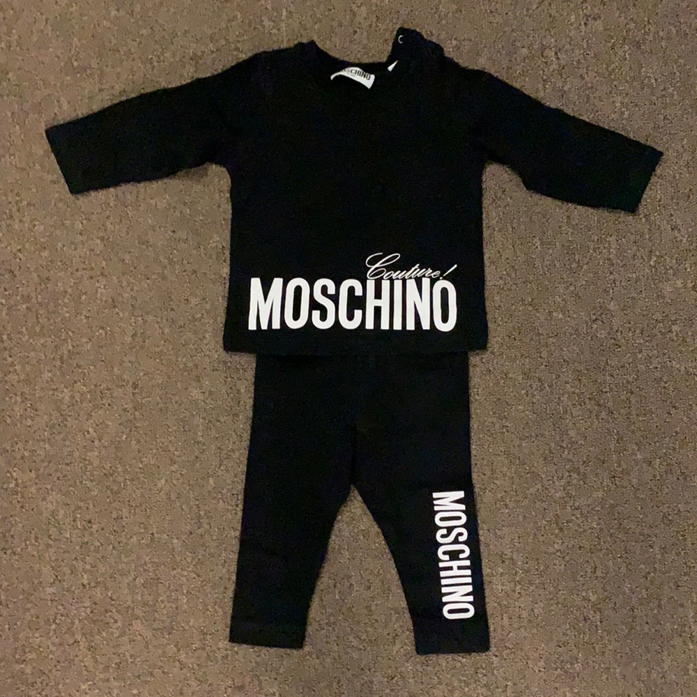 Moschino Couture baby set
